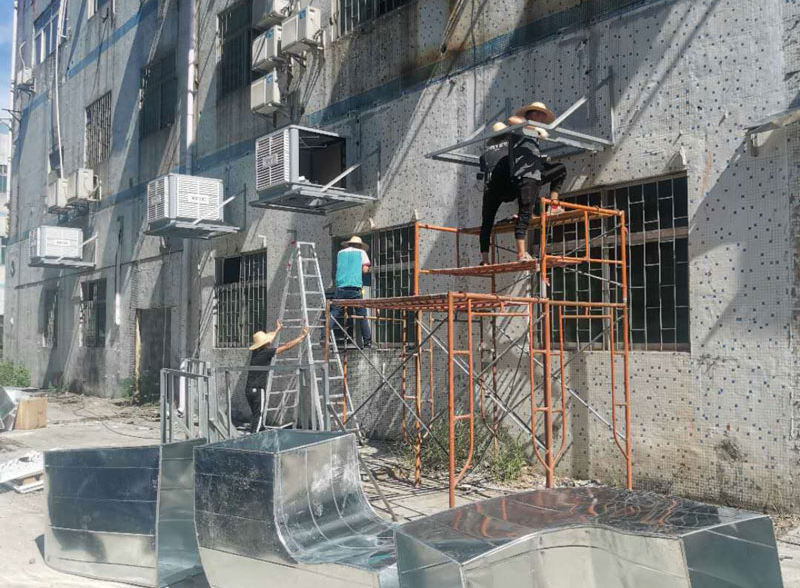 大型車間通風降溫設備環保空調