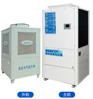 蒸發(fā)冷省電空調(diào)-立式管道機(jī)應(yīng)用大型室內(nèi)羽毛球館降溫