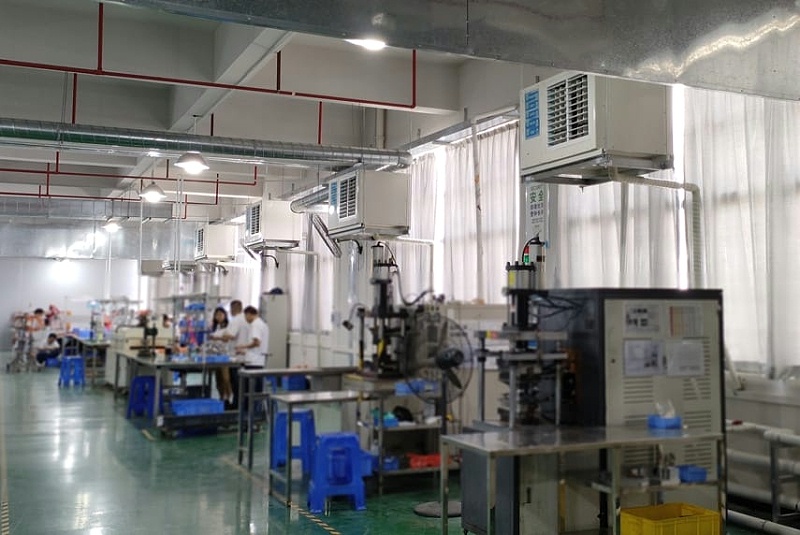 廣州星科工業(yè)省電空調(diào)應用于廠房車間降溫案例