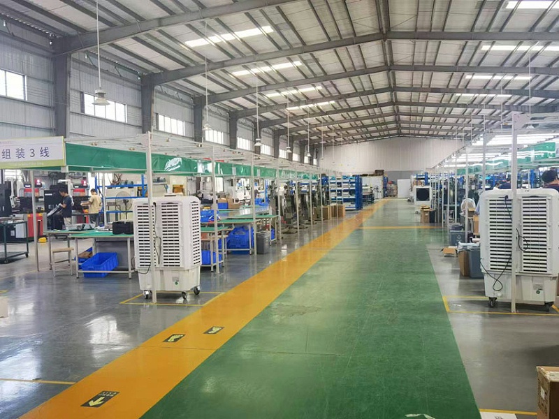  星科移動環?？照{冷風機應用廠房車間降溫通風